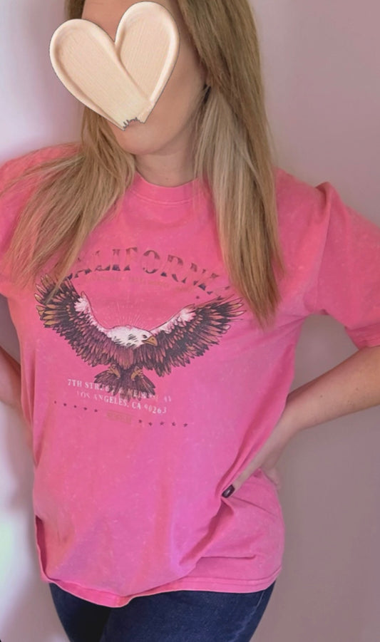 T-shirt rose Enora